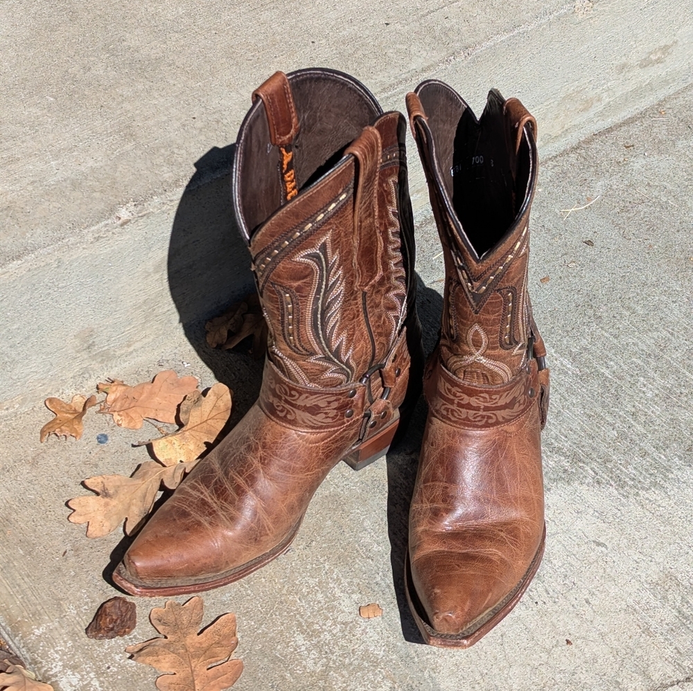 Brown Western Leather Boots